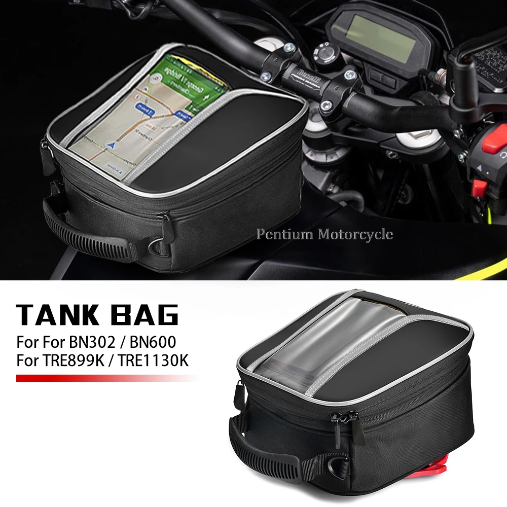 Tas tangki bahan bakar untuk BENELLI TRE899K TRE1130K 2006 - 2016 BN302 BN600 BN 302 600 tas Motor multifungsi