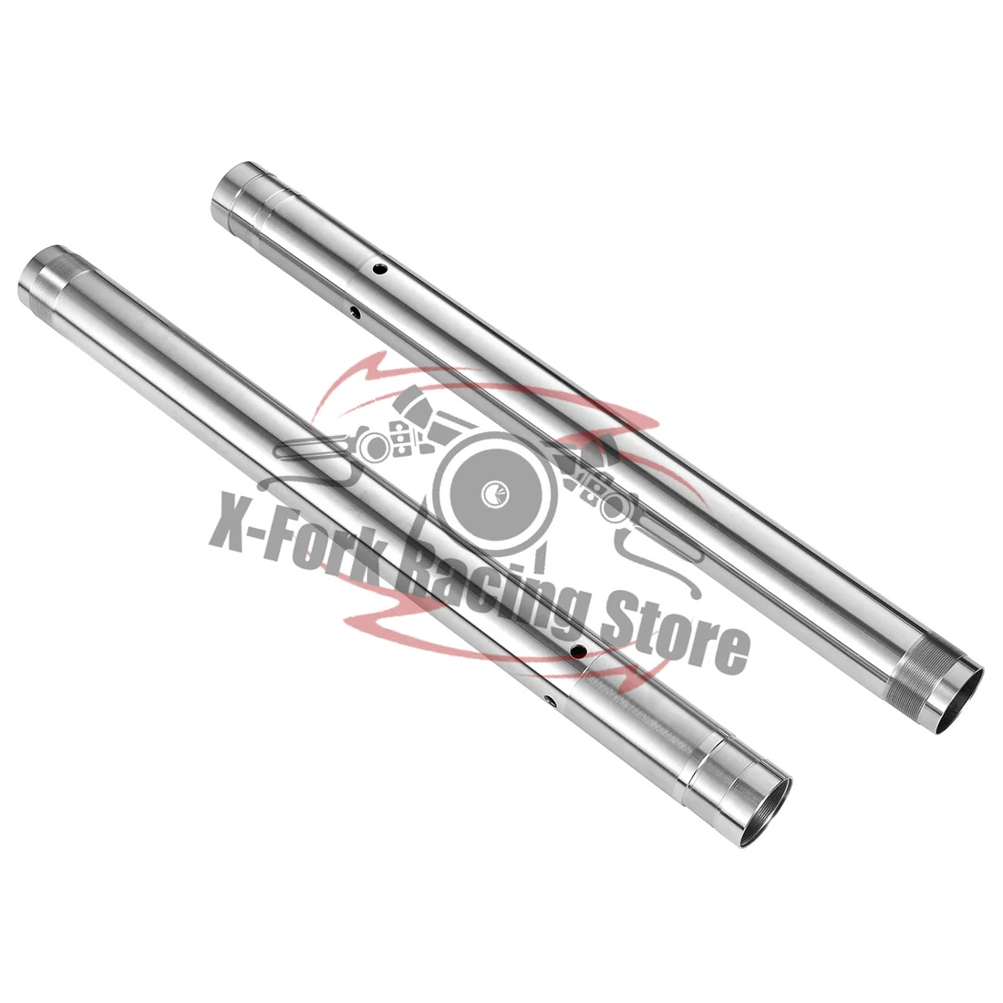 Front Fork Tubes Inner Pipes For SUZUKI GSXR1000 GSX-R 1000 2009-2011 K9 L0 L1  43x520mm Fork Suspension Gold Silver DLC Black