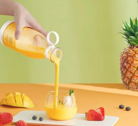 

1 шт. мини-соковыжималка с магнитной зарядкой — портативная чашка блендера для свежих смузи, коктейлей и здоровых фруктовых напитков
