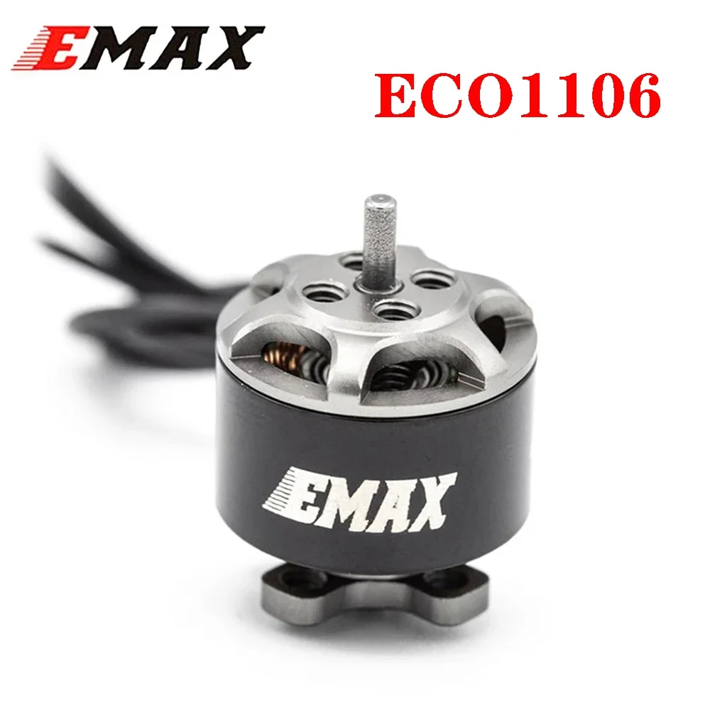 EMAX ECO1106 4500KV 6000KV CW Brushless Motor 2~3S Compatible 2-3inch Propeller for RC FPV Racing Drone  Quadcopter Parts