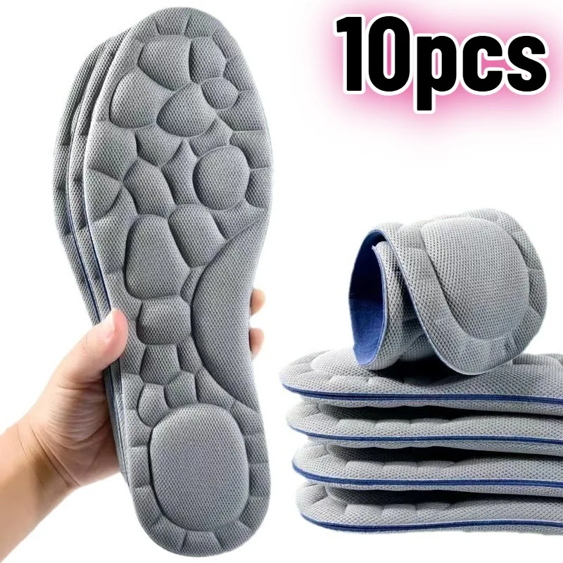 

10pcs Memory Foam Orthopedic Insoles for Men Women Comfort Support Shoe Inserts Anti-Sweat Breathable Running Walking Insoles