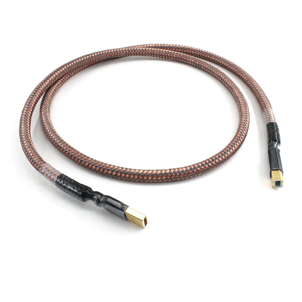 Accuphase 6N OCC посеребренный USB-кабель ЦАП декодирование аудиокабель 2.0