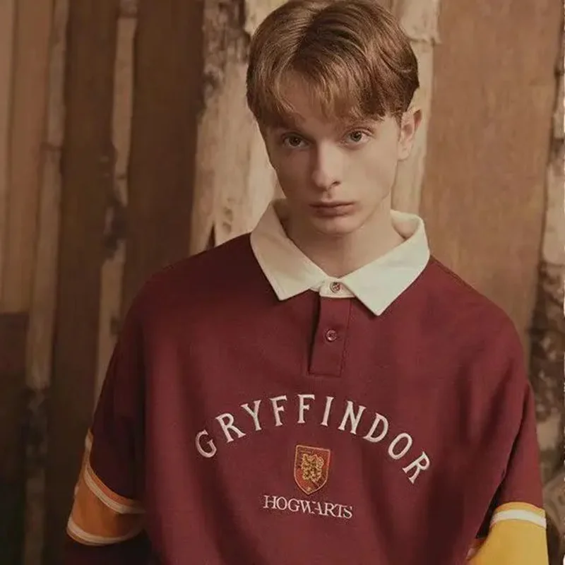 

Potter Cosplay Sweater Hermione Gryffindor Couple Cosplay Pullover Slytherin Long Sleeve Casual Accessory Hufflepuff