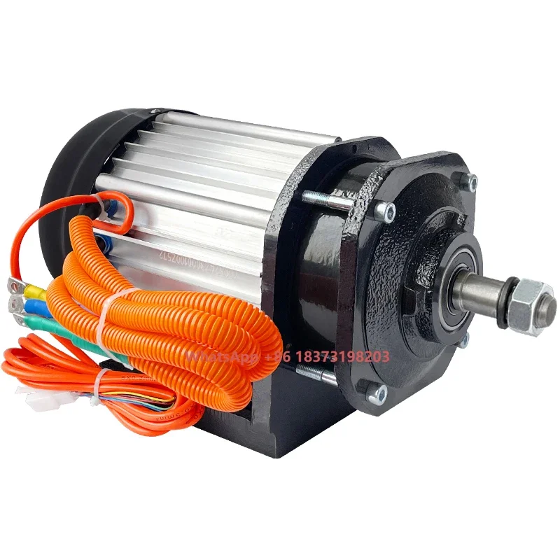 3000W 48V/60V/72V Big Power New Energy Vehicle Permanent Magnet Dc Motor