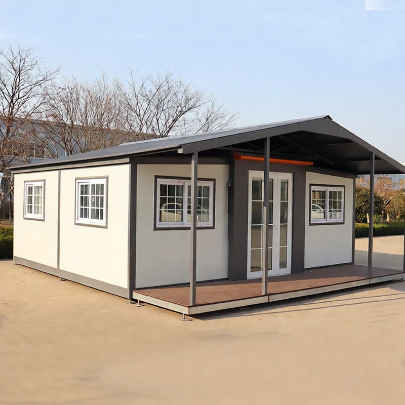 20ft 40ft Mobile Container Home 2 3 Bedroom Prefabricated Expandable Container House Prefabricated Steel Frame House Cabins
