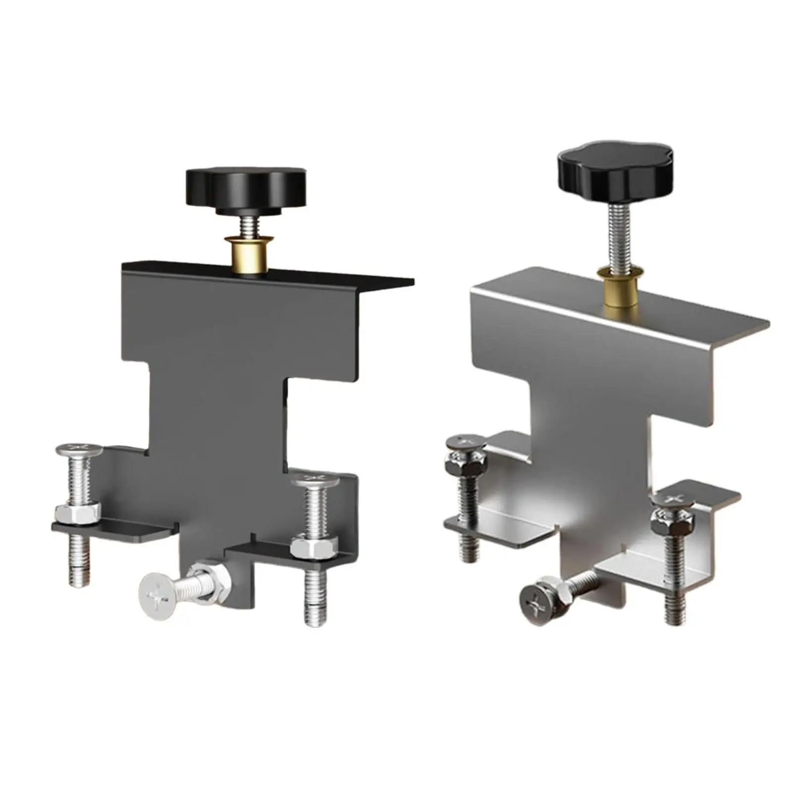 

2x Cabinet Door Installation Jig Door Lifter Fixing Aid Stable Clamping Strong