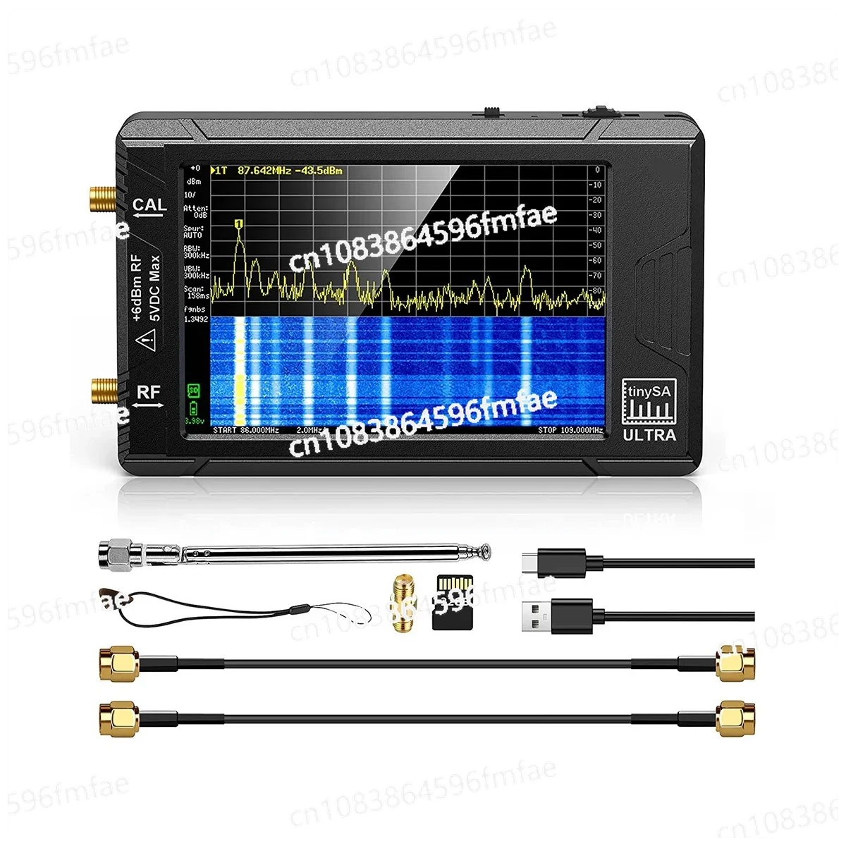 4.0 Inch 100KHz-5.3GHz Microfrequency 2-in-1 Signal Generator 100KHz-800MHz