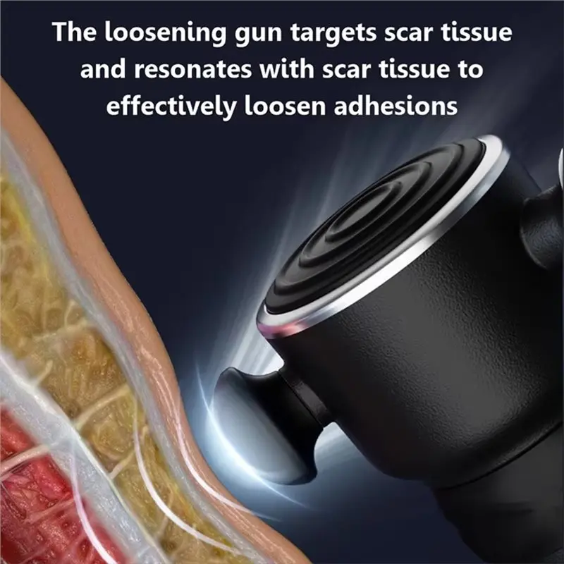 ABGP-مسدس تدليك لاسلكي 5500-7000 دورة في الدقيقة اهتزاز الأنسجة العميقة لتخفيف آلام العضلات فآسيا ملزمة الزناد نقطة العلاج #3