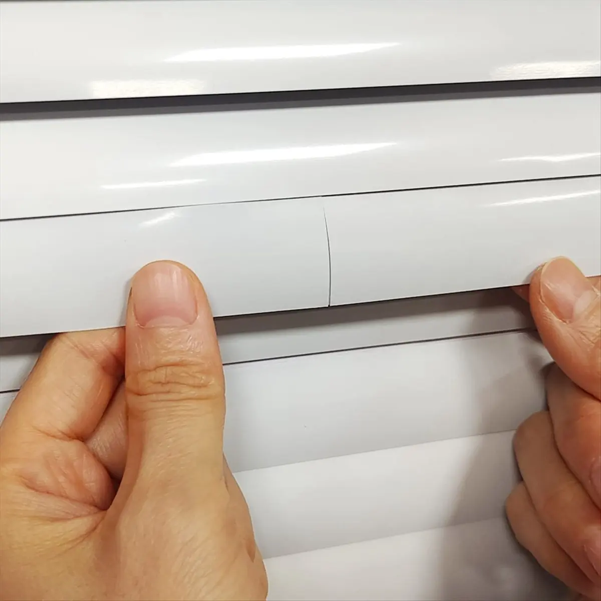ABZF 2026 6 Sets Horizontal Blinds Replacement Slats, White Horizontal Blind Repair Tabs, White Blind Fixers for Horizontal