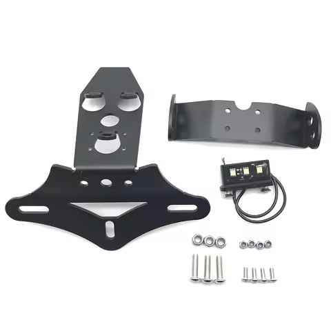 For Honda CBR1000RR 2008-2014 2015 2016 Motorcycle With LED Light License Plate Holder Tail Tidy CBR 1000 RR 1000RR Accessories