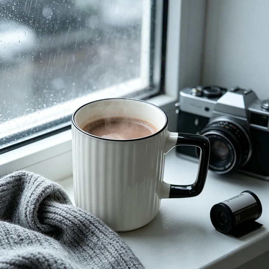 Ceramic cup Coffee cup Water cup Mug Tea cup CupBreakfast Instagram style Good-looking Milk cup Light-luxury