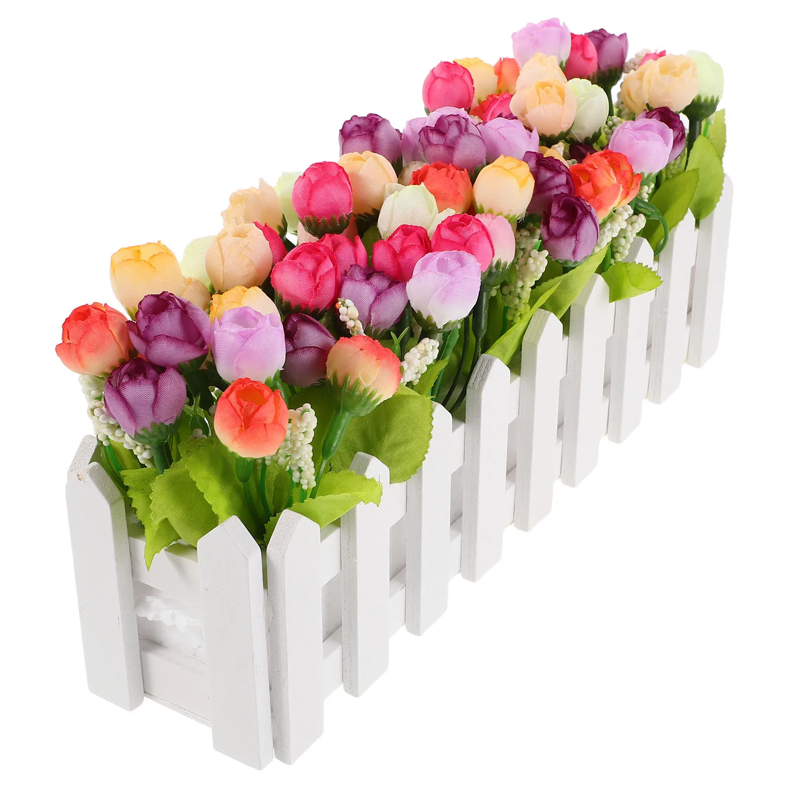 

Realistic Artificial Flowers Faux Floral Decoration for Garden Porch Balcony Wedding Centerpiece Table Decor Small Simulation