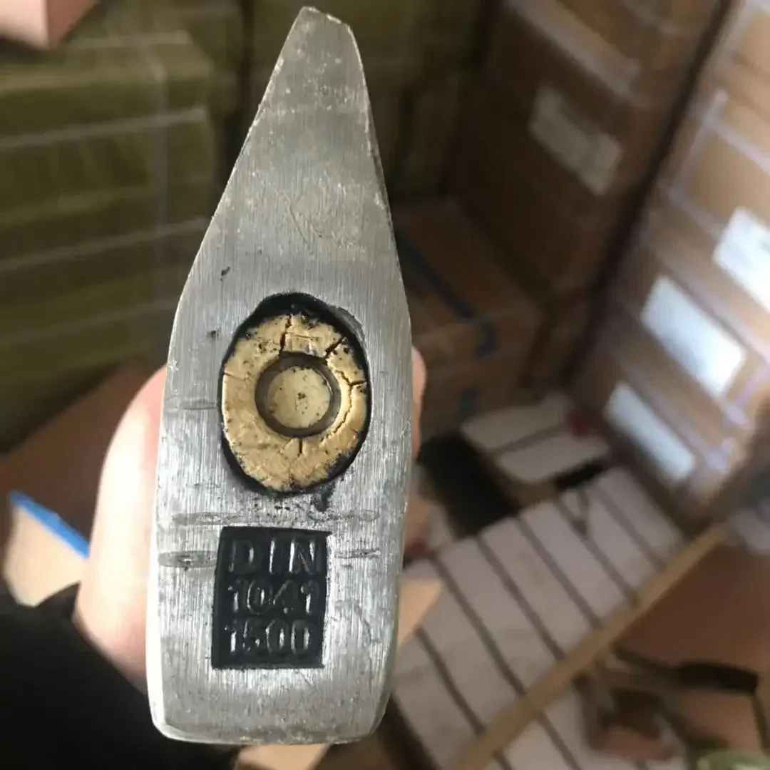 Heavy Duty Kaishan Stone Hammer with Flat Mouth for Breaking Rocks and Concrete