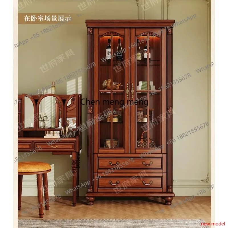 American Retro Wine Cabinet Creative Modern Popular Particularly Wine Cabinet European High Bar Furniture