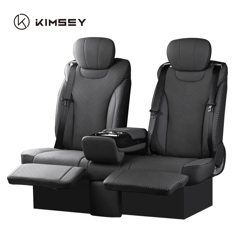 ATV&UTVCar Modification With Massage and Comfortable Head Rest Luxury Car Rear Seat Modified Car Seat Sofa Bed for Kia Carnival view 4