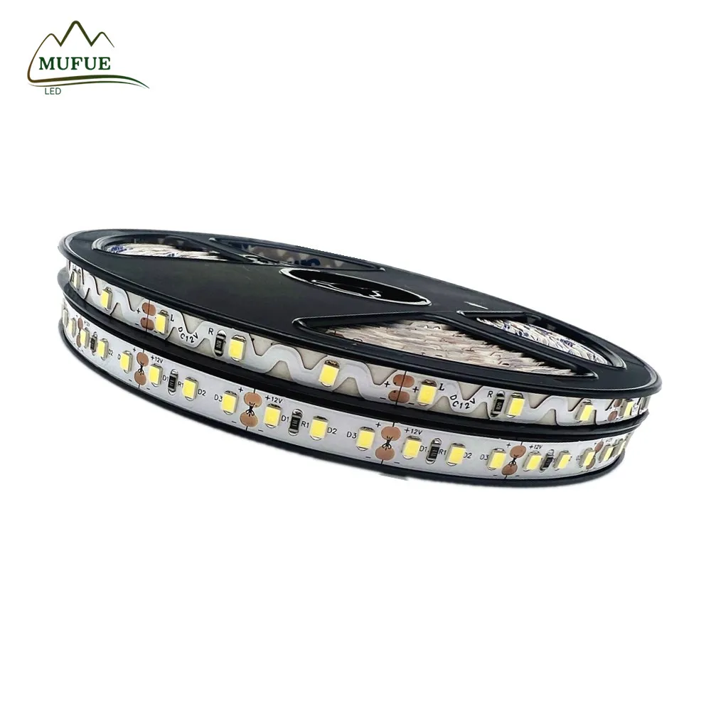 Tira LED económica para armario, 120LED por metro, salida de alto Lumen DC24V.