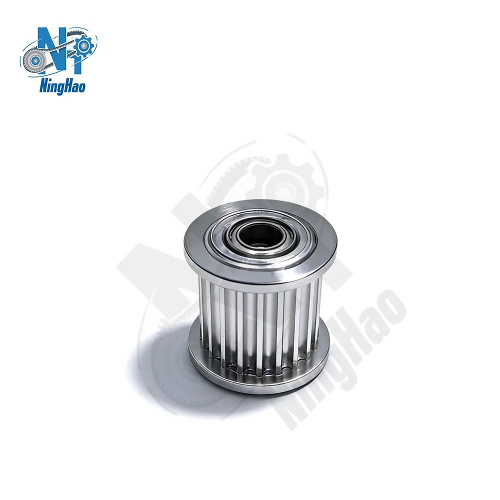 HTD 3M Idler pulley 20T 24T 25T 26T Timing Pulley Bore 3-15mm for Belt Width 6mm 10mm 15mm HTD3M Synchronous Bearing Guide Idler
