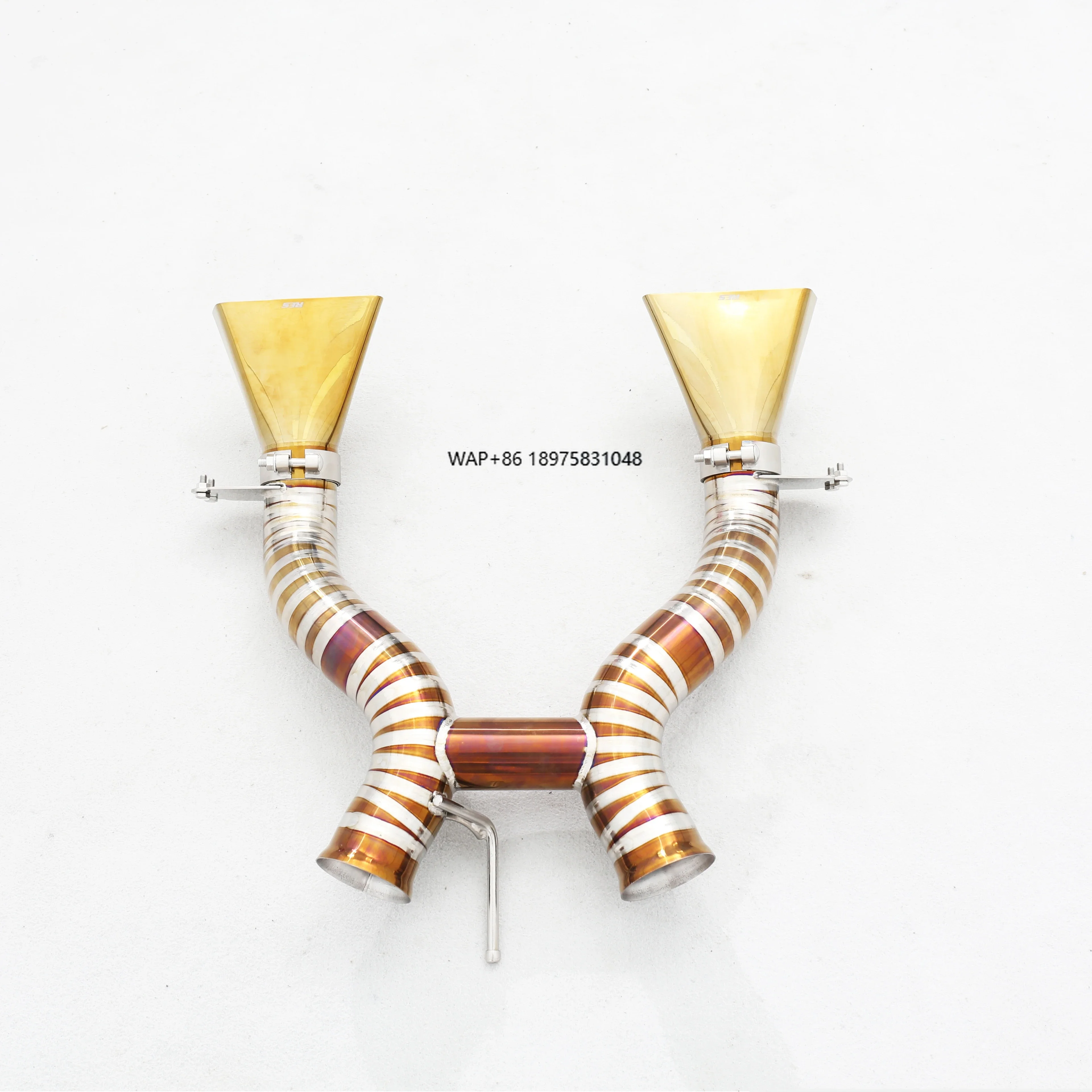 Custom 304 Stainless Steel/Titanium Valved Exhaust System Designed Specifically for 650S/650C/625C 3.8T Vehicles