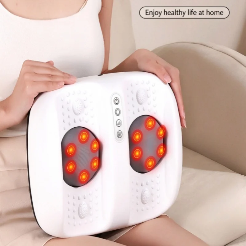 Foot and Calf Massager, Automatic Foot Massager Machine for Home Use, Vibration Foot Sole Massager, Relaxing Foot Spa Massager