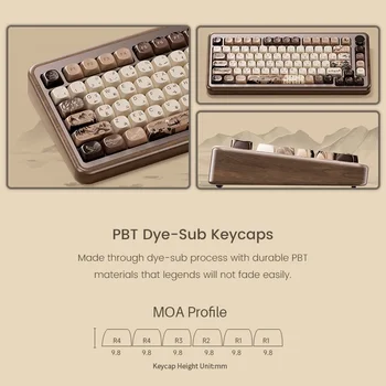 8 best sales लकड़ी का कीबोर्ड - №1