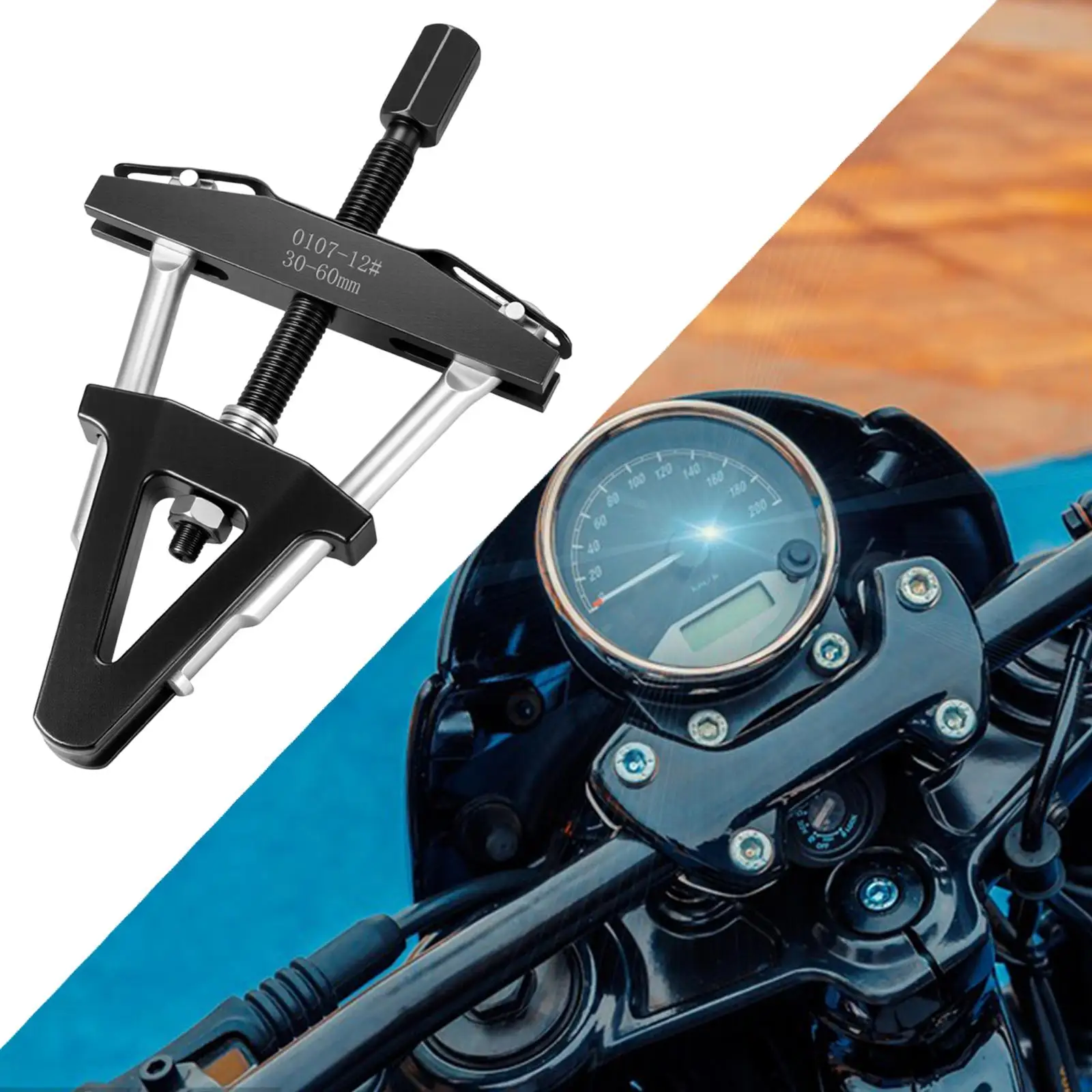 

Heavy Duty Bearing Puller Alloy Gear Remover Motorcycle Tools Adjustable Pulley Puller Set for Motorcycles