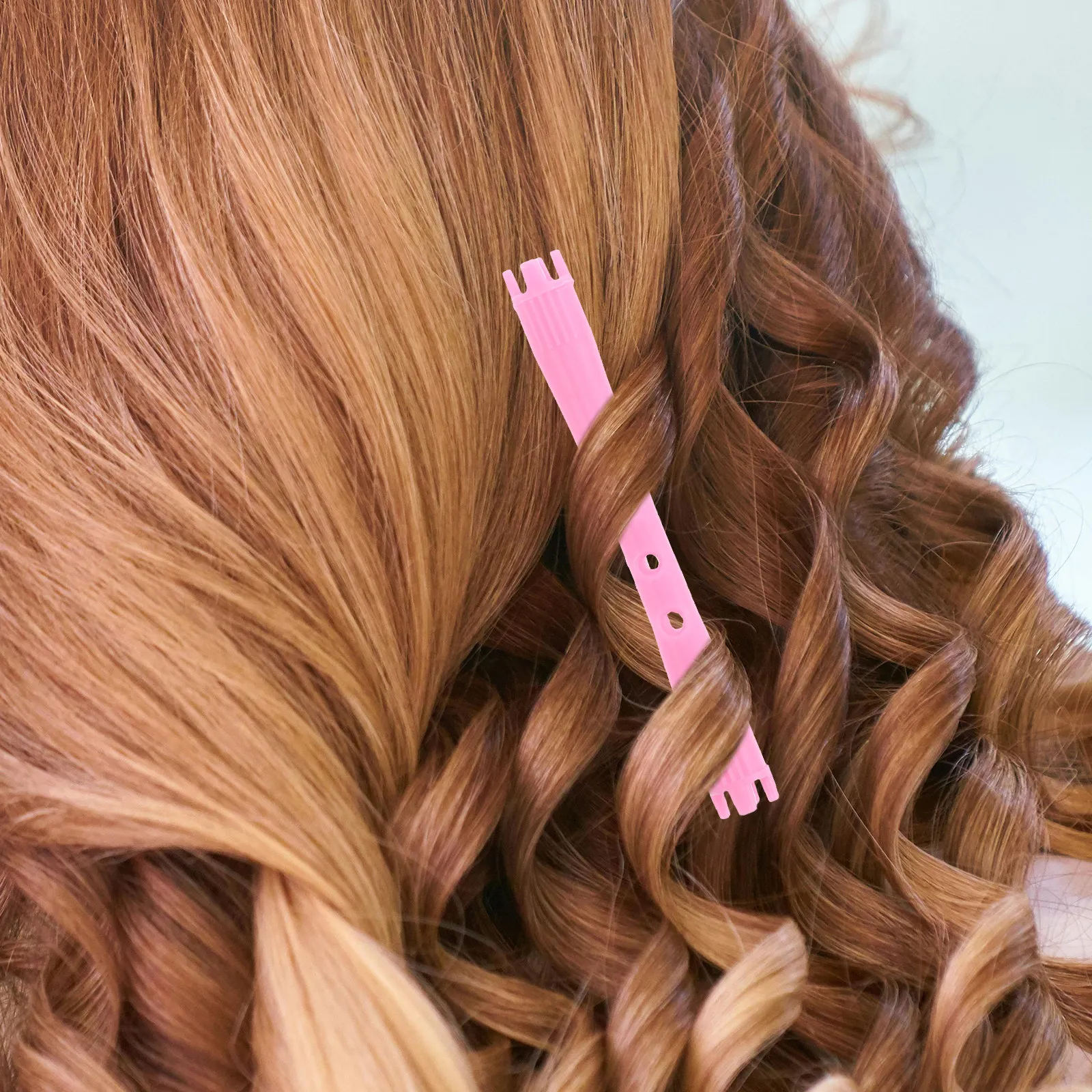 90Pcs Small Curling Rods Perm Rods for Short Hair Plastic Spiral Heatless Curling Tools Versatile Sizes Portable Hairdressing