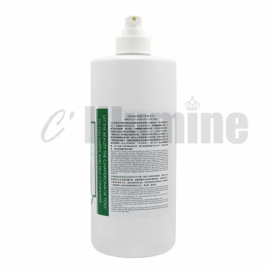 

1000 г шелкового коллагена для ухода за кожей, нежный белый увлажняющий тонер, оборудование для салонов красоты