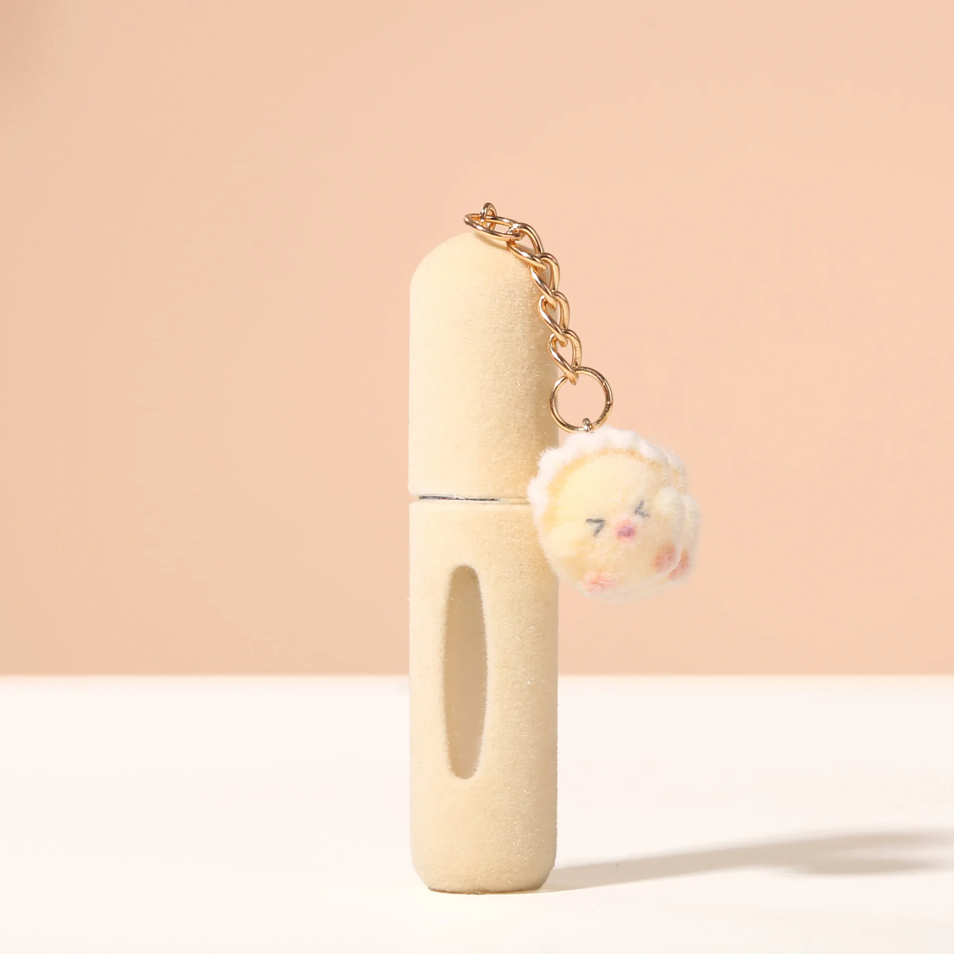 جديد 5 مللي حقيبة قطيفة معلقة زجاجة عطر الكرتون لينة لطيف الحيوان المفاتيح الفرعية تعبئة ضروري للسفر زجاجات إعادة الملء #6