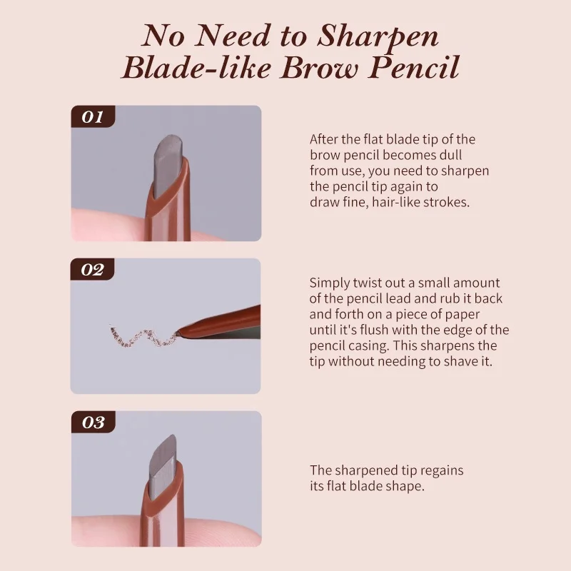 Flower Knows Sweetie Bear Dual Ended Brow Gel and Pencil Set Waterproof Long Lasting Smudge Proof Natural Eyebrow Makeup Kit