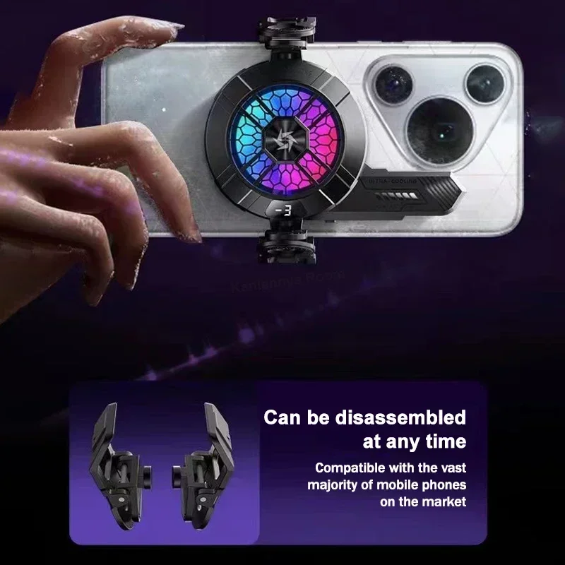 SL33 Advanced Thermoelectric Phone Cooler with Peltier Semiconductor Technology, Magnetic and Clip-on for iPhone/Android