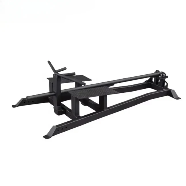 Máquina de remo de barra en T con barra en V y barra en T para gimnasio en casa
