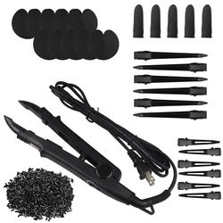 ARLANY Hair Extension Tool Kit Fusion Heat Iron Connector Keratin Beads Pro Keratin Bonding Tool Hair Styling Weft Extensions