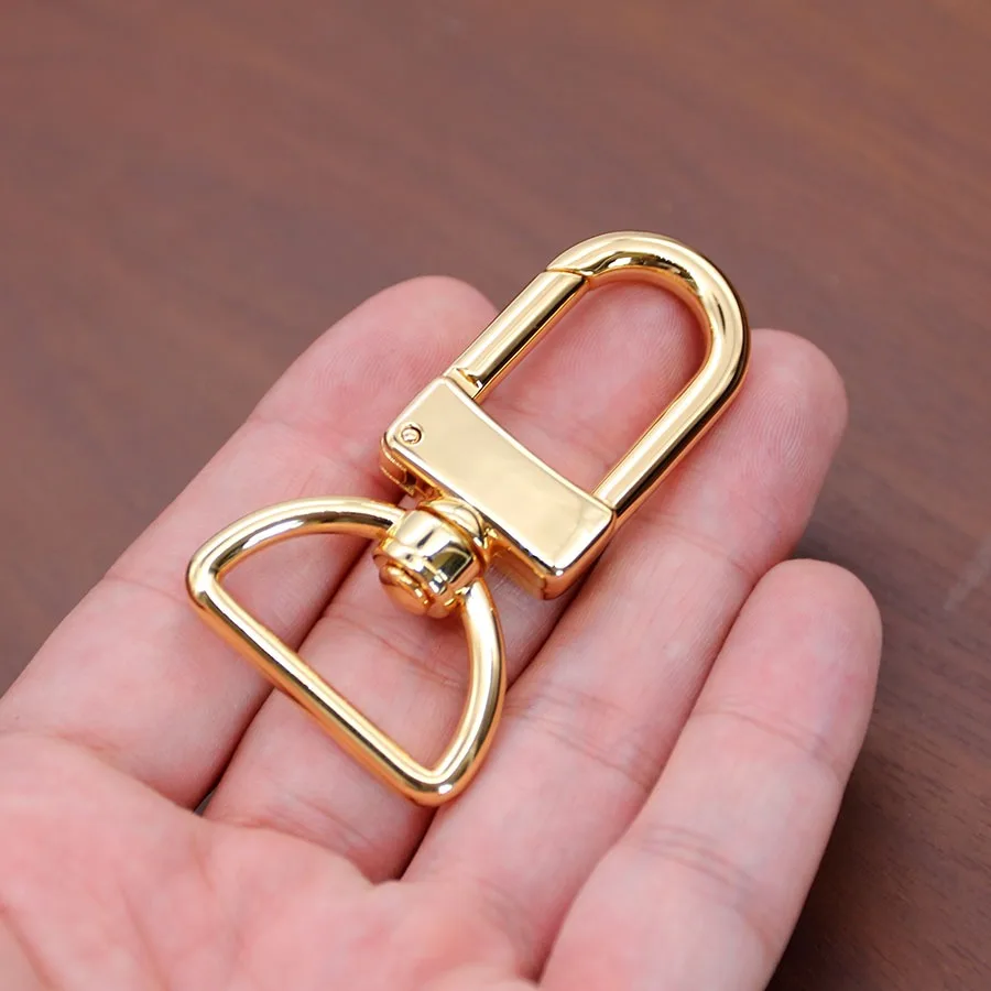 Piece Lobster Clasp Gold Plated Hook Clasp Alloy Material Bag Accessories Spring Hook Clasp Luxury Bag Buckles