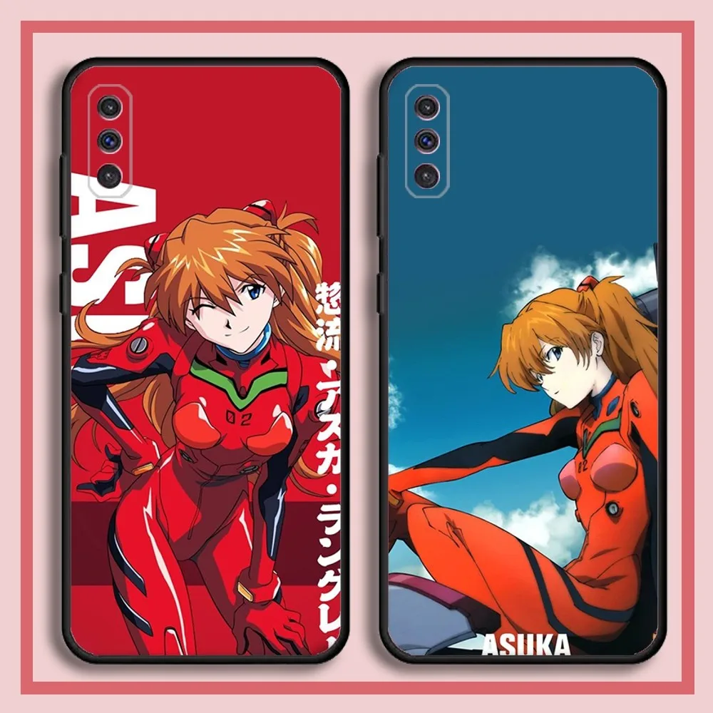 

Anime A-Asuka Langley Soryu Phone Case For Samsung S23,23,22,30,21,10,9,Note20 Ultra,Lite,Ultra,5G,Plus,FE,Black Soft Case