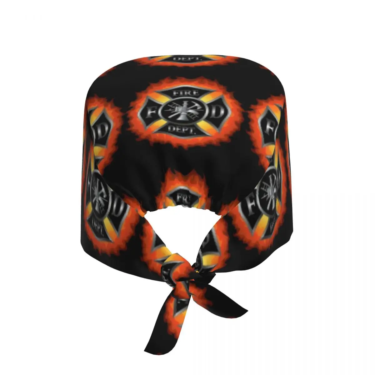 Fire Rescue Firefighter Scrubs Cap Surgical Hats Men Women Operating Room Cap Nursing Cap Lab Works Hat