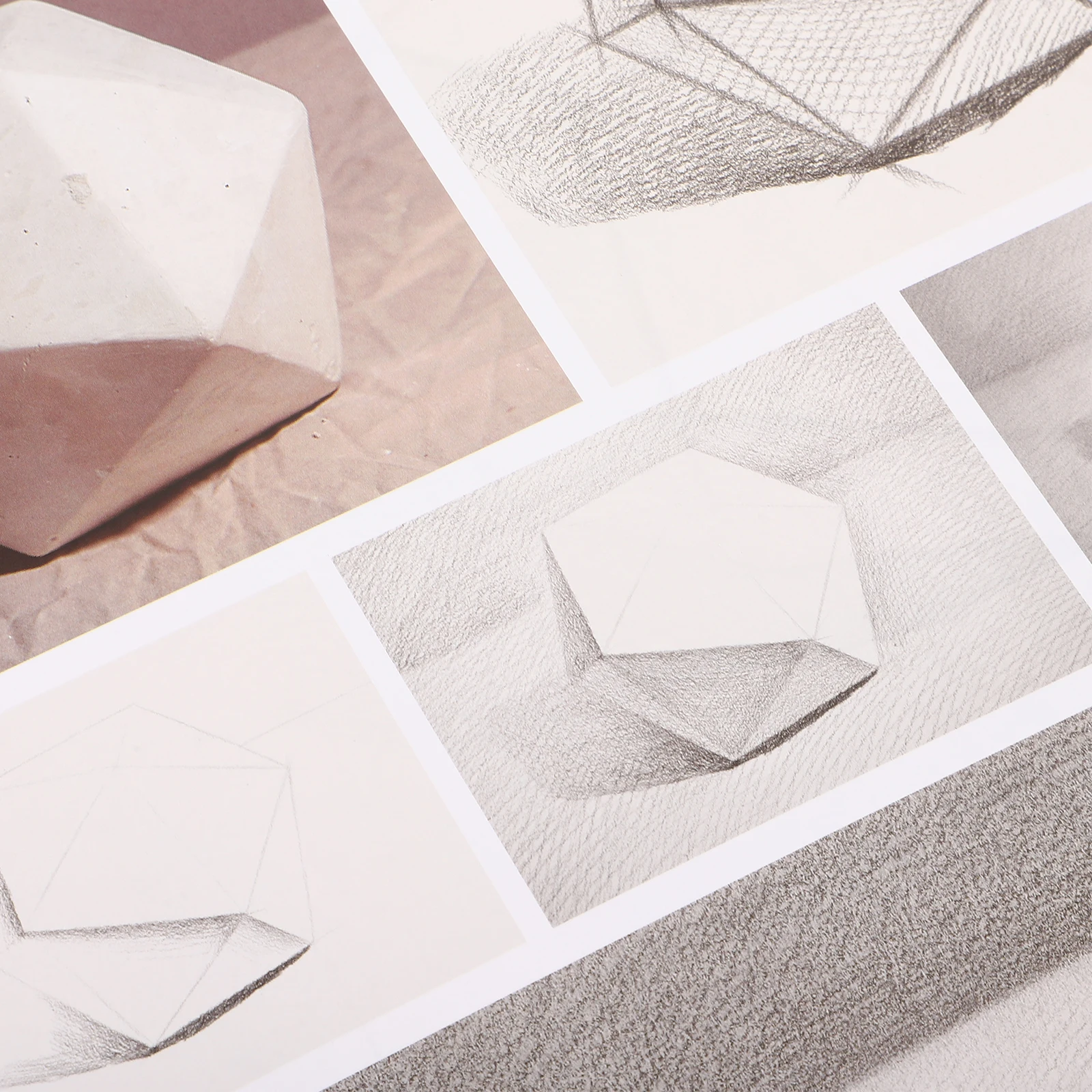 1 كتاب رسم مخطوطة يتميز بطاقات تدريب بتقنيات خطوة بخطوة لجميع مستويات المهارة، شكل نسخ ورقي سهل الحمل