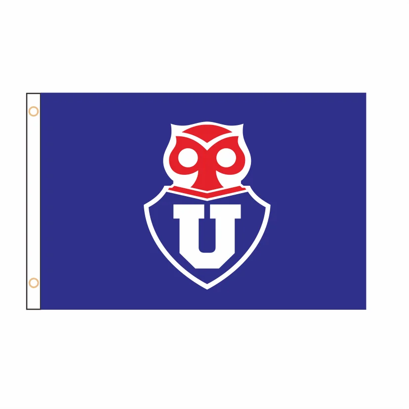 Custom Banner Chile Club Universidad de Chile Flag Banner 2ft*3ft 3ft*5ft Decorations for Home Flag Banner Gifts QZ-030