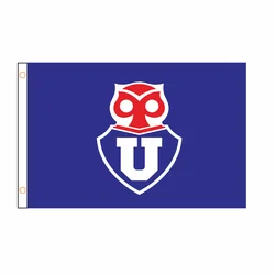 Custom Banner Chile Club Universidad de Chile Flag Banner 2ft*3ft 3ft*5ft Decorations for Home Flag Banner Gifts QZ-030