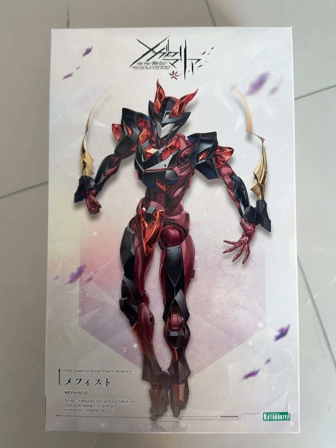 Kotobukiya Original Model Kit CX003 Megalomaria Unlimited Universe Mephisto Anime Action Figures Assembly Model Toys