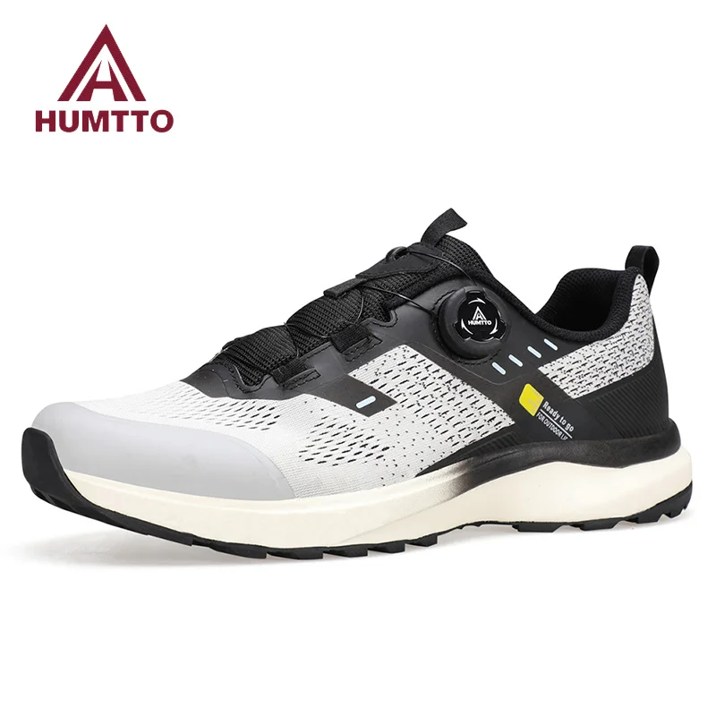 HUMTTO Running Shoes Breathabl Sports Luxury Designer Shoes for Men Cushioning Black Man Sneakers Jogging Casual Mens Trainers