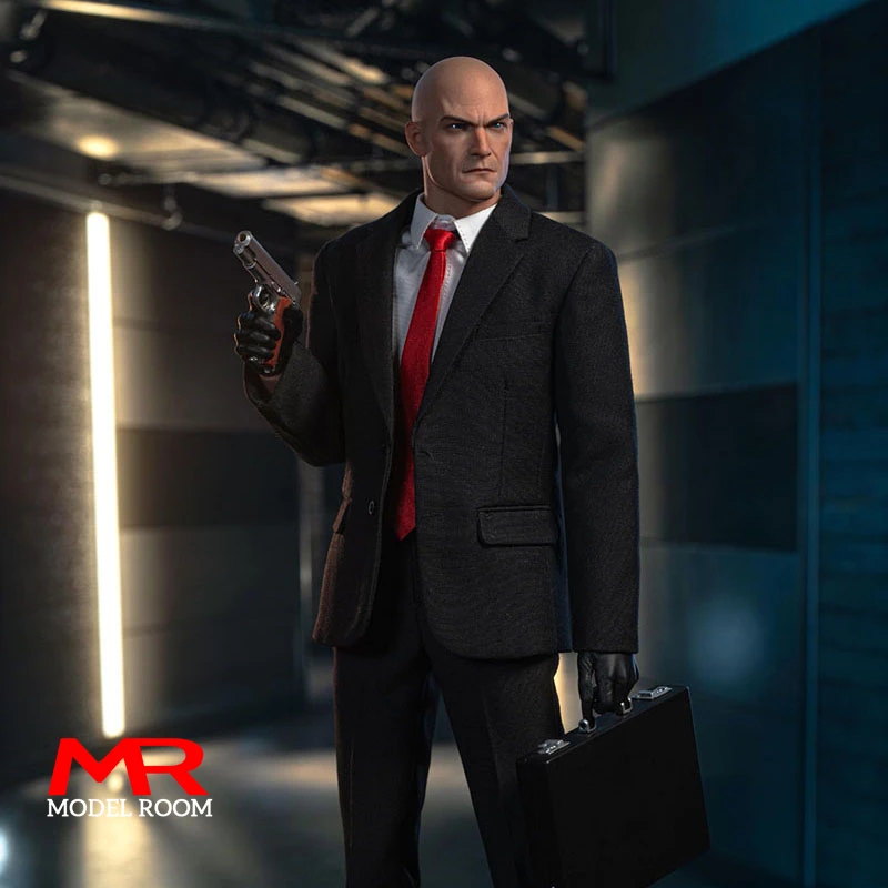 Master Team MTTOYS020 1/6 Agent 47 2.0 Movable Eyes Action Figure 12'' Male Soldier Figurine Model Full Set Collectible Toy