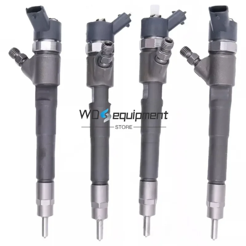 4pcs For FIAT Ducato IVECO Daily 2.3D 2006-2011 504088755 504377671 New Common Rail Fuel Injector 0986435165 0445110273