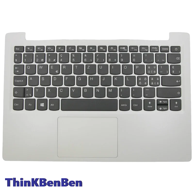 

Корпус верхней части клавиатуры (подставка для рук) SWS Swiss White для Lenovo Ideapad 120S 11 11IAP Winbook S130 130S 11IGM 5CB0R61089