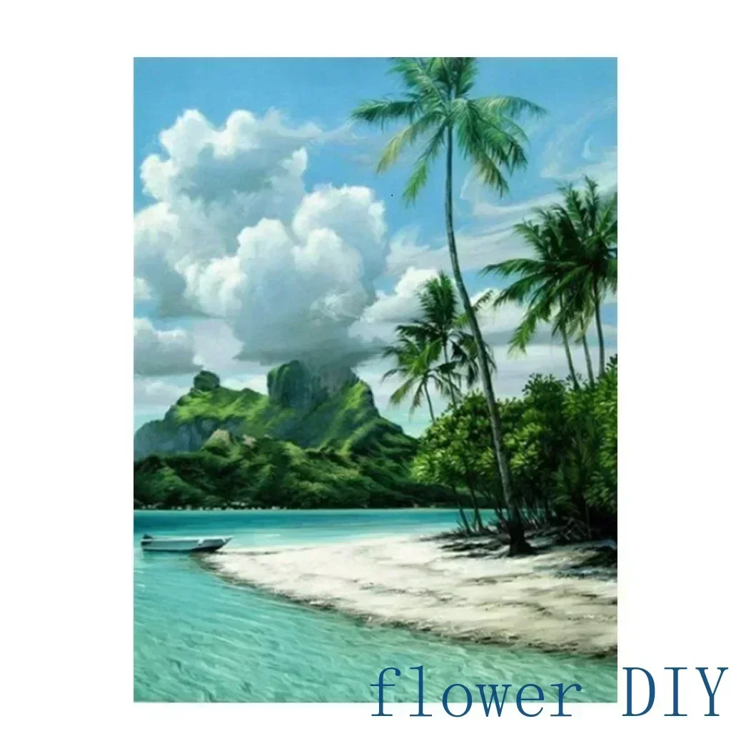 

Flower3724-430.7-59 мультфильм цифровая картина маслом Луна ночная сцена наполнение подходит для взрослых