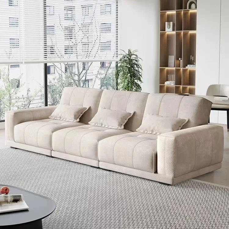 

df-Electric Sofa Modern Simple Small Living Room Telescopic Sofa Multi-functional Adjustment Can Lie Flat Sofa Bed%