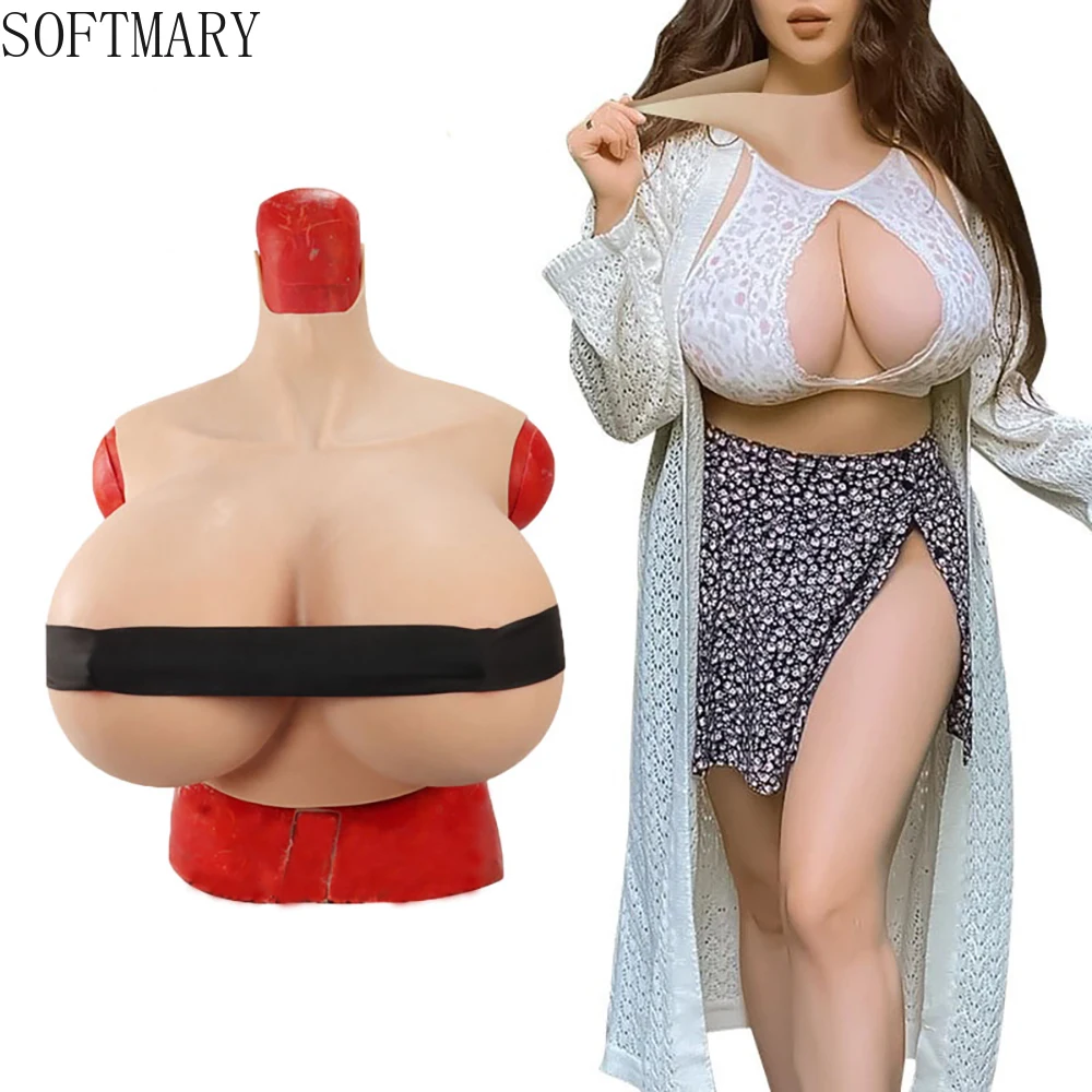 

Silicone Breastplate Fake Boobs Fake Breasts Forms Sexy Cosplay for Cross Dressers Drag Queen Transgenders Transvestite