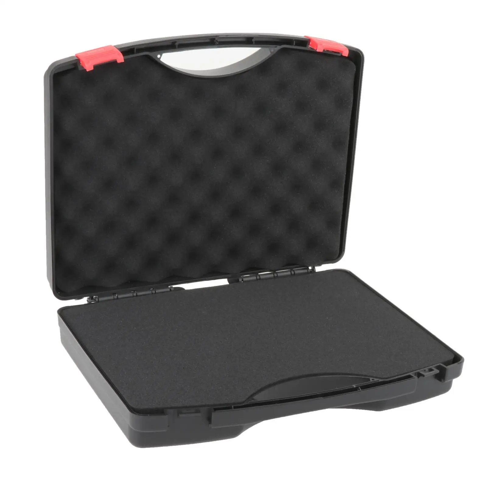 2xProtective Toolbox with Sponge Wear Resistant Lockable for Workplace Outdoor