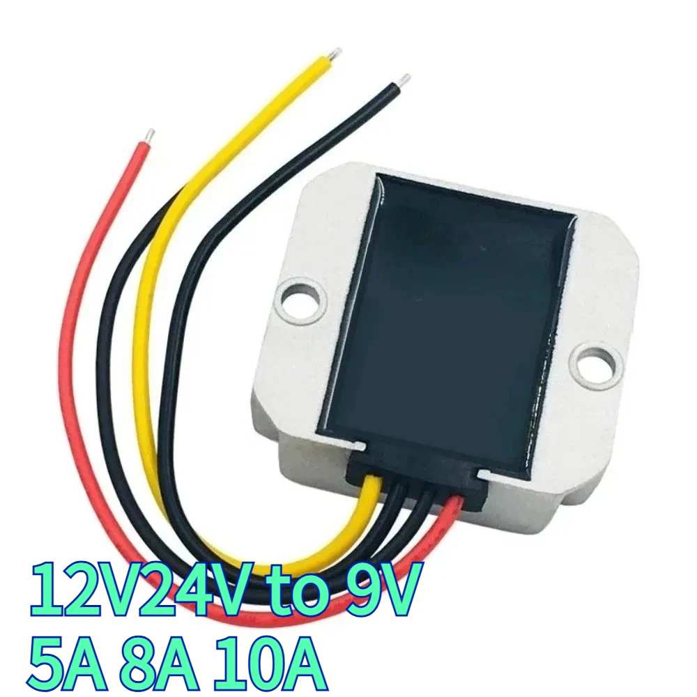 12V24V to 9V 5A 8A 10A Step-Down Module Power Supply Automotive 12V to 9V DC Power Converter Certification Automotive Use CE