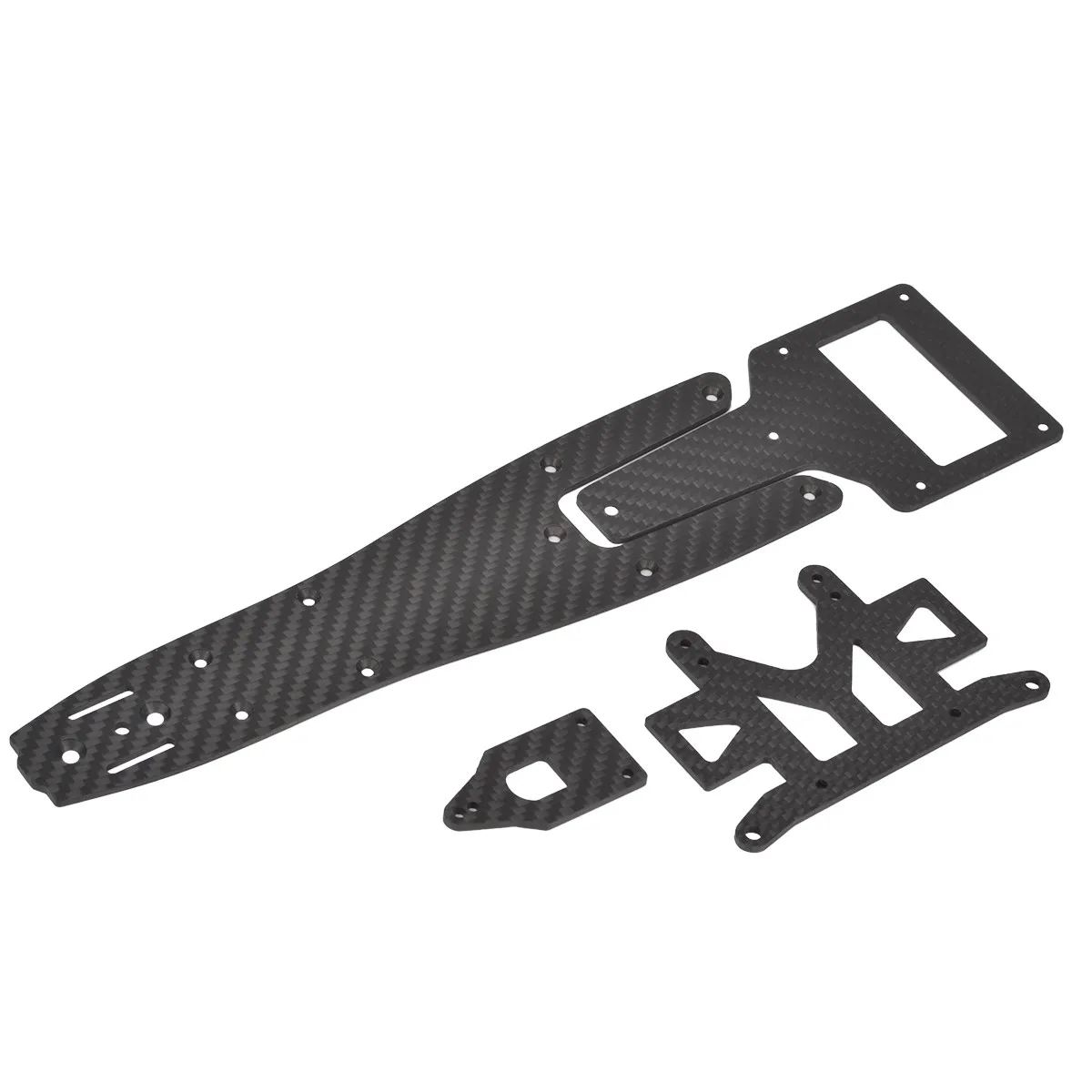 1set Carbon Firber Chassis Frame Kit Suitable for Tamiya F103 F-103 Chassis Vintage Upgrades