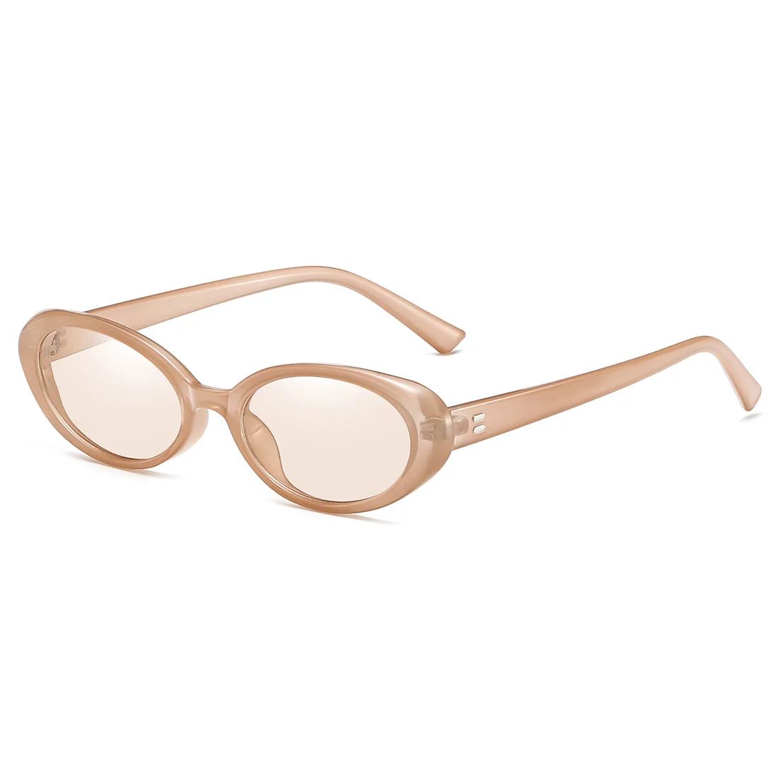 

Fashion Small Frame Cat Eye Sunglasses Retro Oval Sunglasses Women Jelly Candy Sunglasses Styling Decorative Sunglasses Colorful